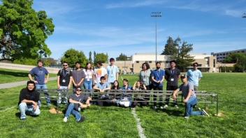 Steel Bridge group on Hutchison field