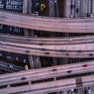 Image of highways separating in a Y shape