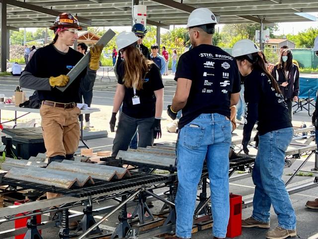 Image of Steel Bridge team 