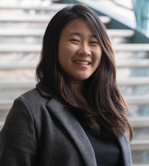 Academic Program Assistant Sylvia Liu is pictured