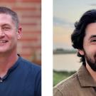 Photos of professors Alvar Escriva-Bou (left) and Casey de Finnda (right)